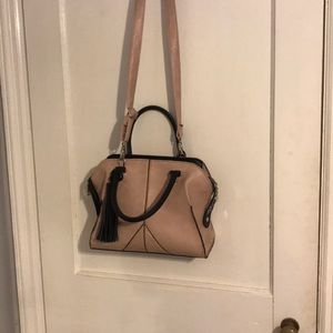 Steve Madden Pink & Black Purse